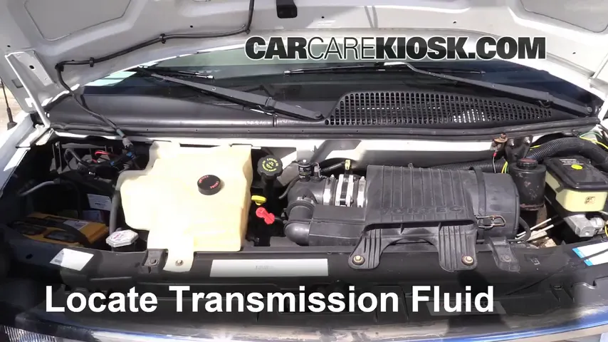 2001 Chevrolet Express 1500 LS 5.7L V8 Transmission Fluid